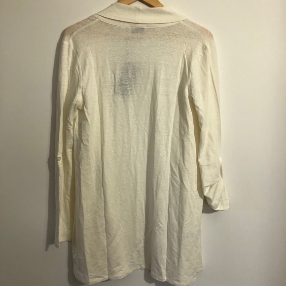 NWT Lysse REVOLVE Brandi long cardigan off white S - Picture 8 of 13